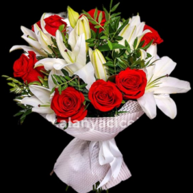 Alanya Florist Lilly and Roses