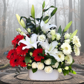  Alanya Flower Delivery Seasonal Flowers in Ceramics