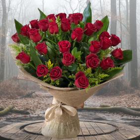 Alanya Çiçek Siparişi Kırmızı Güller 35 Adet