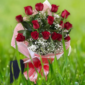 Alanya Florist Strauß aus 15 Rosen